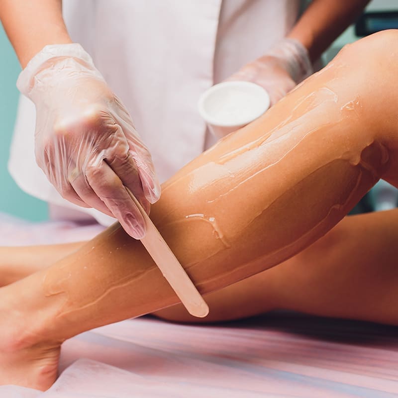 Professional waxing service at North Style Salon